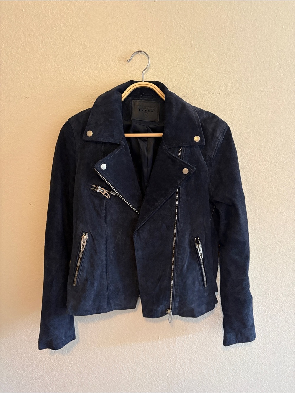 Blank NYC Suede Moto Jacket